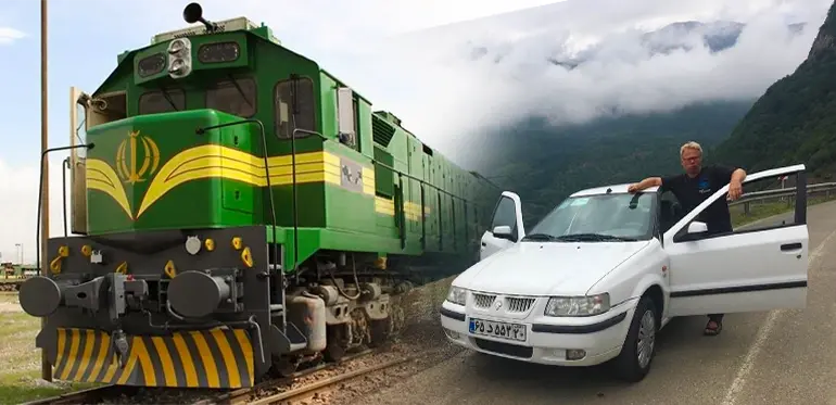 travel with train or car