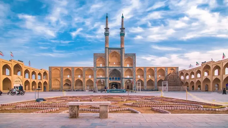 amir chakhmaq complex in Yazd