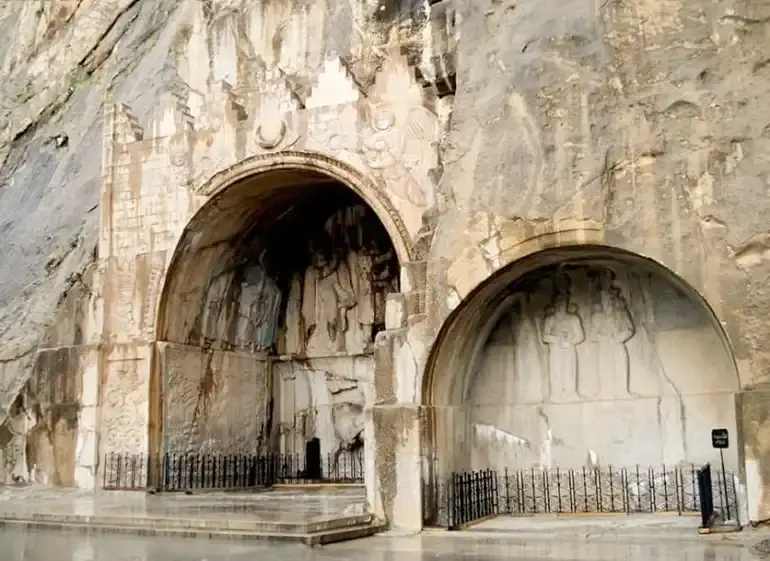 taq e bostan in Kermanshah