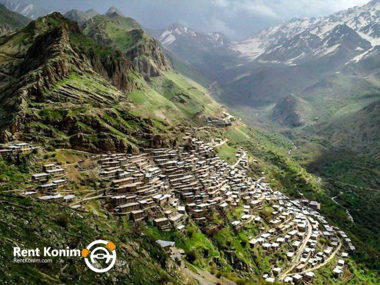 Driving through Kurdistan province