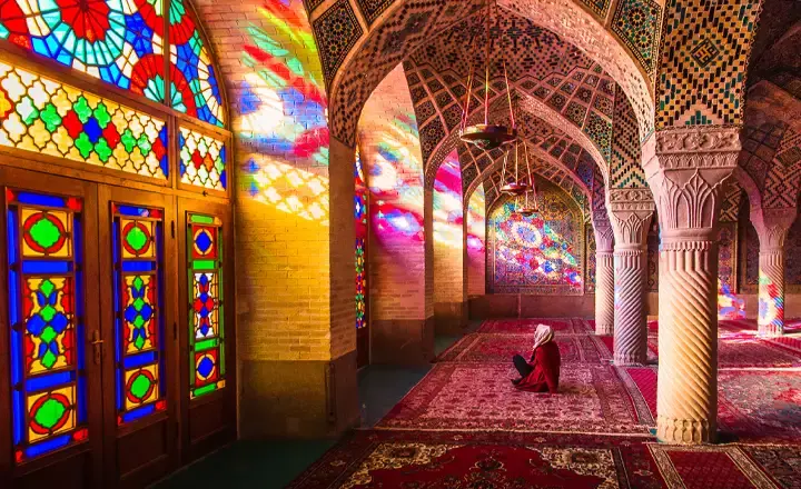 Nasir al-Mulk Mosque in Shiraz