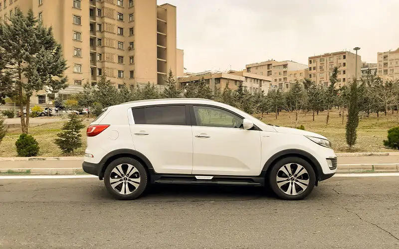 Kia Sportage rental in Iran