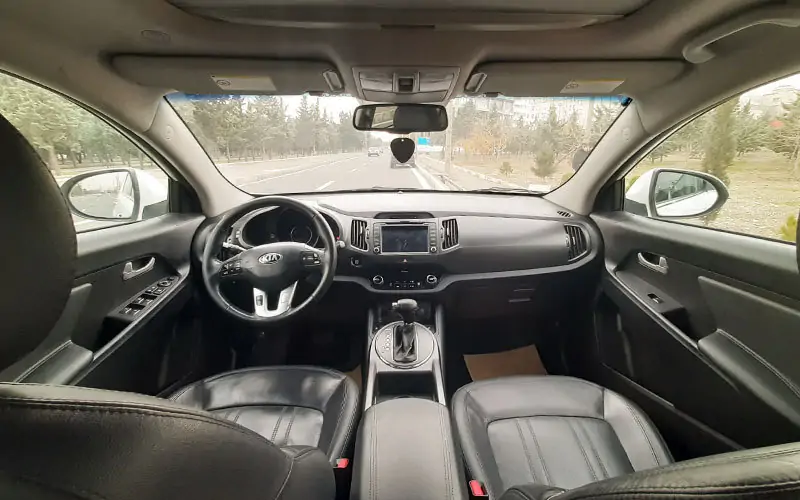 Kia Sportage rental in Iran