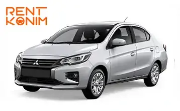 mitsubishi attrage rental in dubai