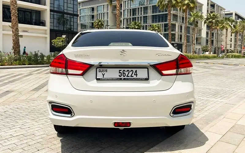 rental Suzuki ciaz in Dubai