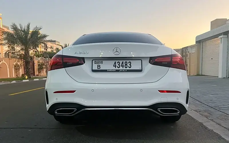 rent benz a200 in dubai