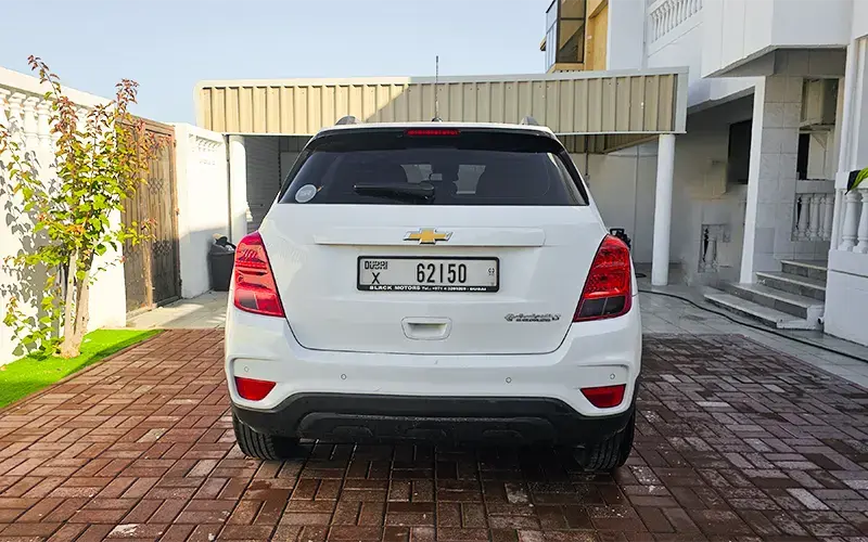 rental Chevrolet trax in Dubai