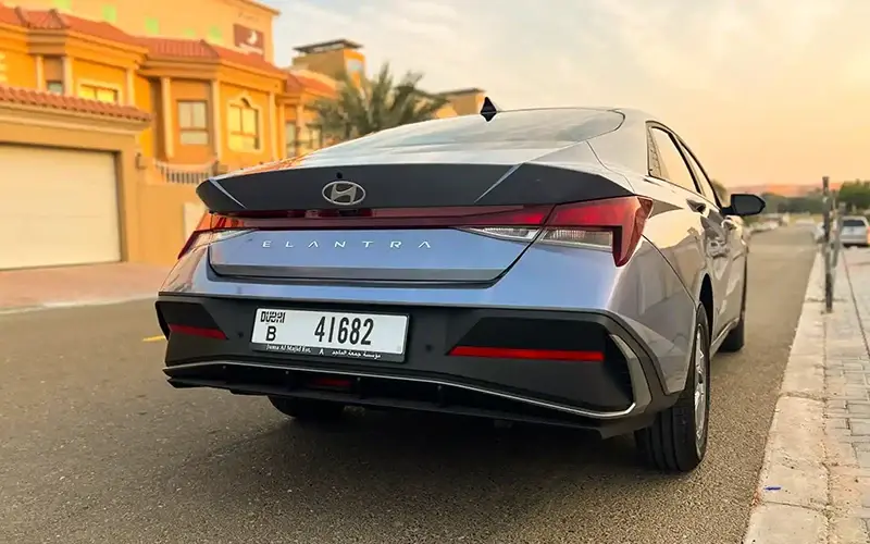 rental hyundai elentra in Dubai