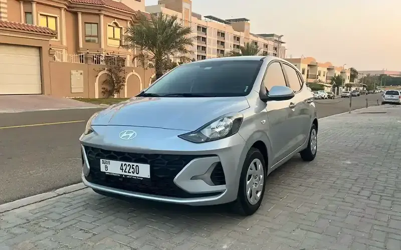 Rent a Hyundai i10 in Dubai