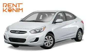 Hyundai Accent rental in Iran