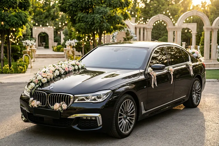 بهترین ماشین عروس BMW 730