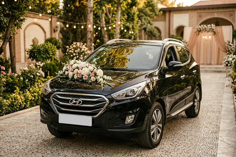 ماشین عروس هیوندای توسان​
