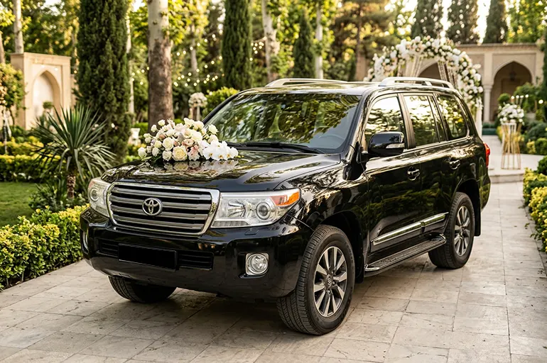 بهترین ماشین عروس تویوتا لندکروز