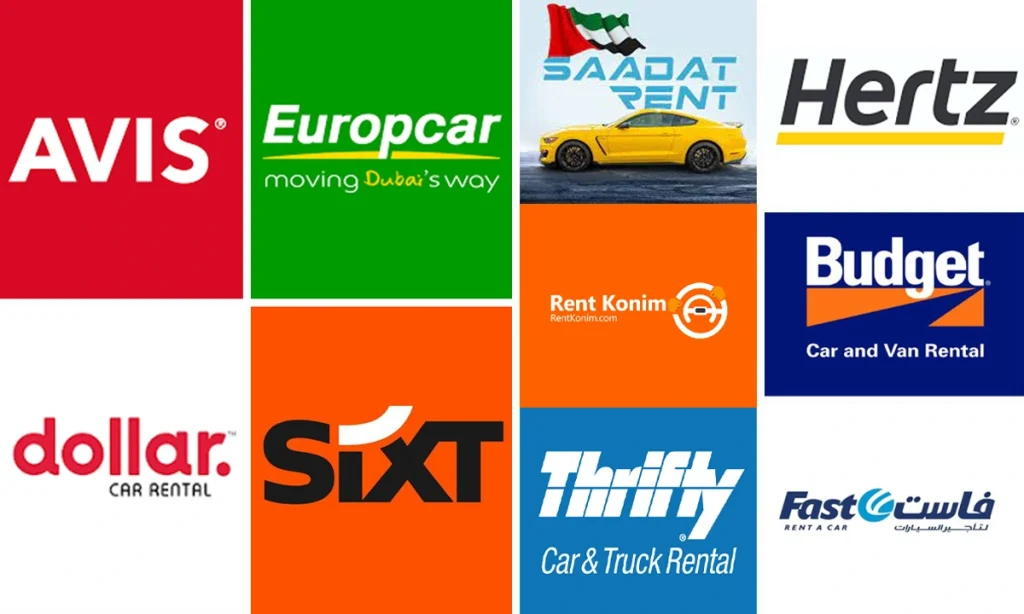 The best car rental companies in Dubai