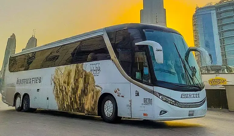 Bus in Dubai