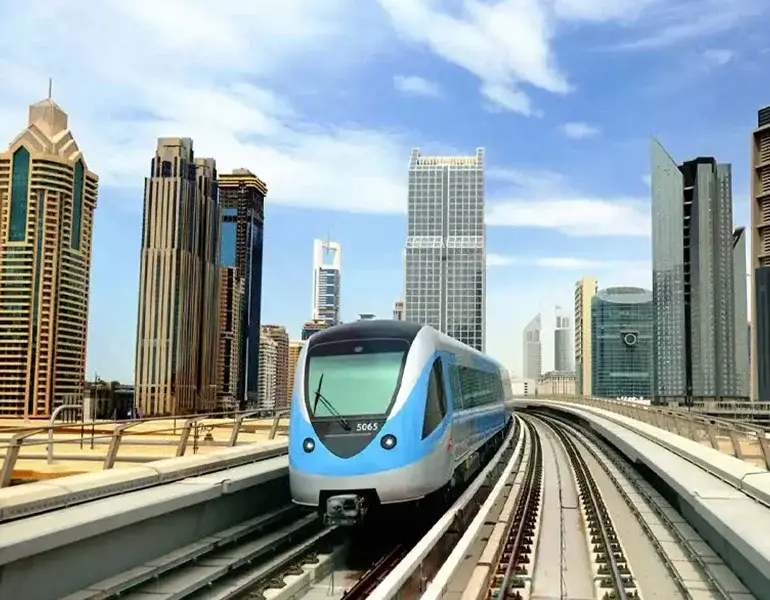 Metro in Dubai