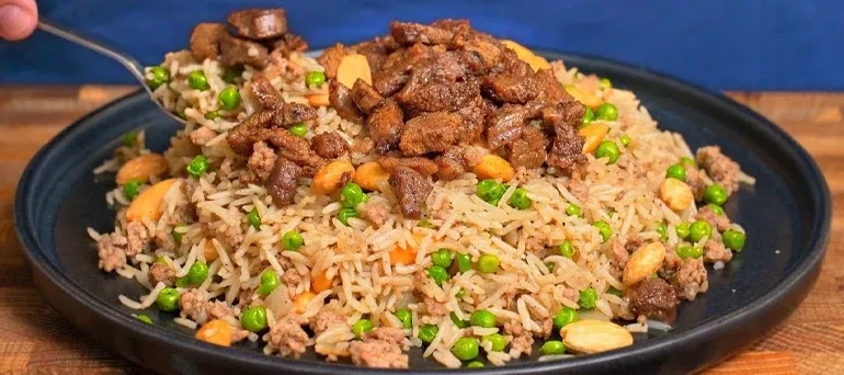اوزی از غذاهای سنتی دبی