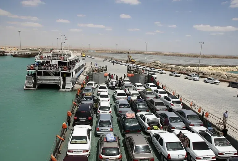 لندیگراف سفر از کیش به قشم