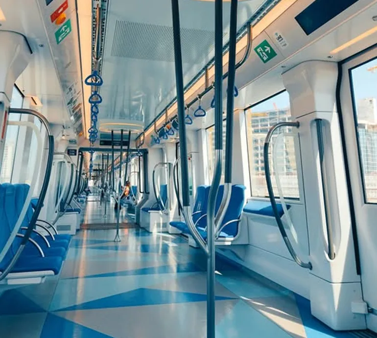 واگن‌های متروی دبی