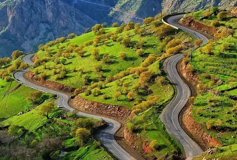 جاده هجیج – اورامانات برای ایرانگردی با ماشین