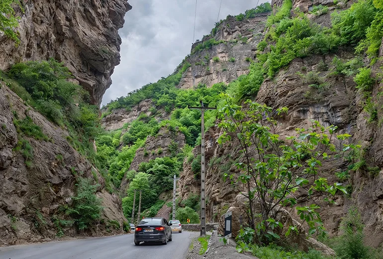 جاده چالوس​ برای ایرانگردی با ماشین