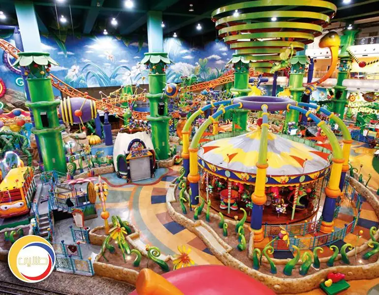 سرزمین عجایب تیراژه 1 یکی از شهربازی های تهران