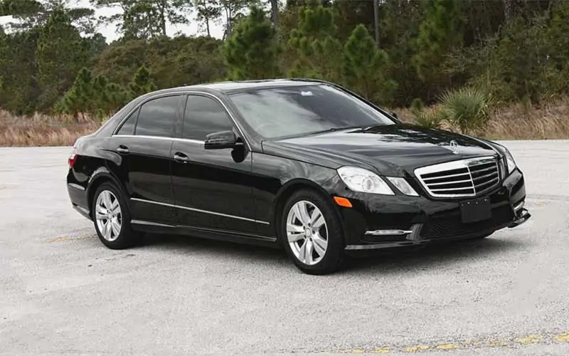 اجاره خودرو بنز E350 با راننده