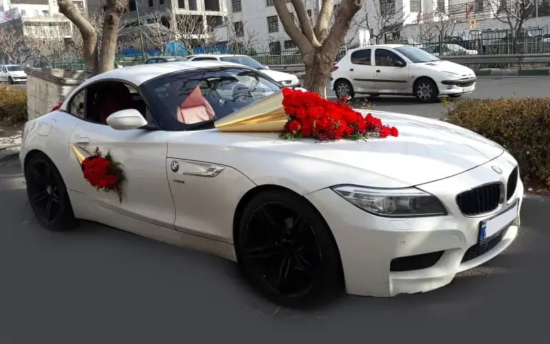 رنت ماشین عروس BMW Z4