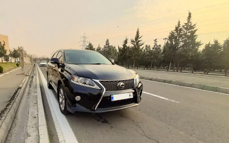اجاره لکسوس rx350 در تهران