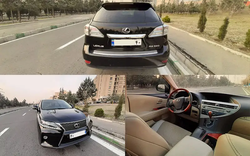 کرایه لکسوس rx350 با راننده