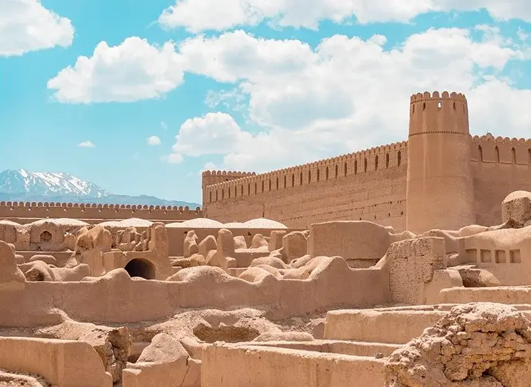 rayen castle in Kerman