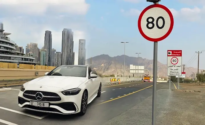 Dubai speed limit rules