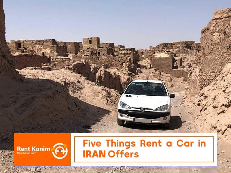 five things about renting a car in iran