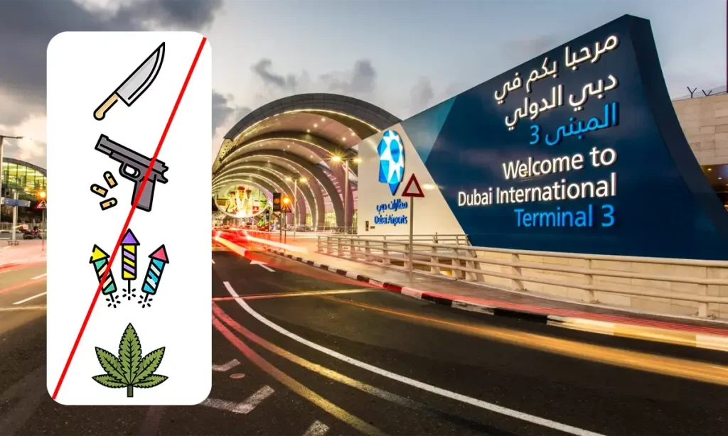 قوانین فرودگاهی دبی و امارات