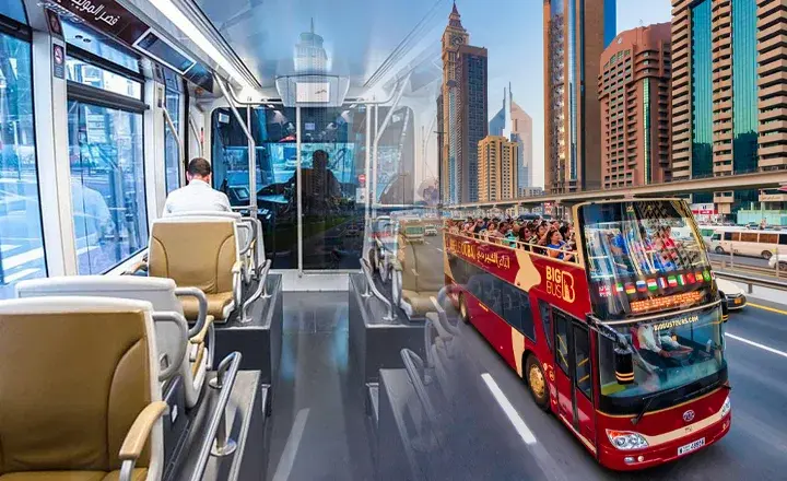 حمل و نقل با ترام یا تراموا در دبی