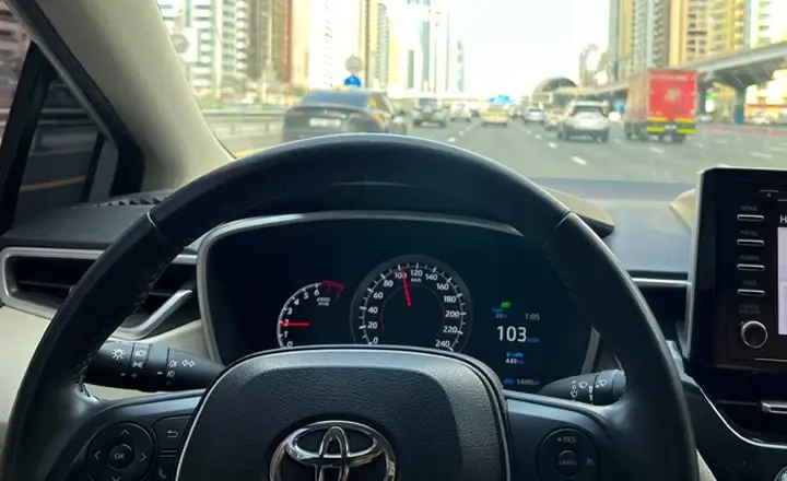 قوانین سرعت مجاز در دبی