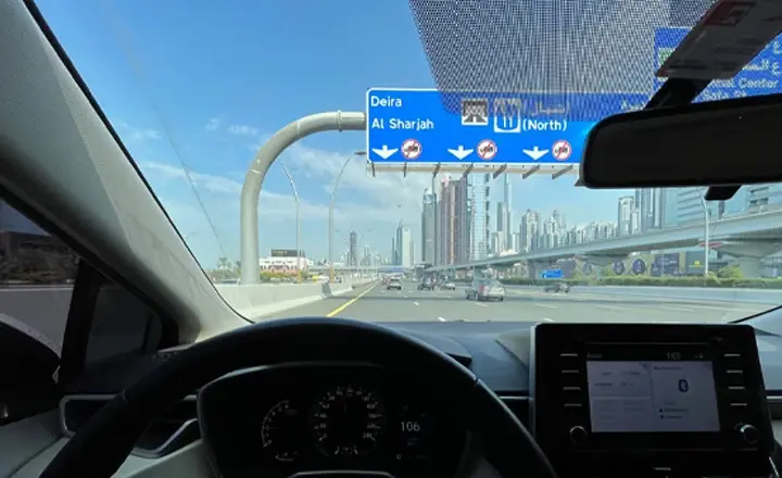 راهنما قوانین رانندگی در دبی 