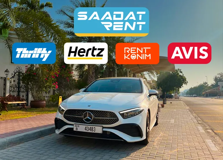 Reputable car rental companies in Dubai