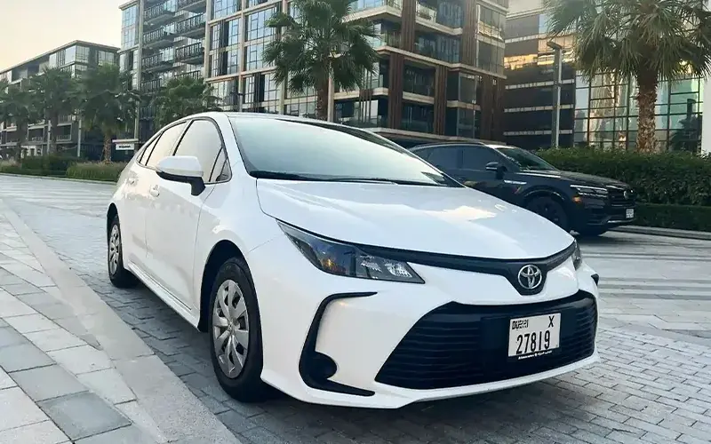 Toyota Corolla rent in Dubai